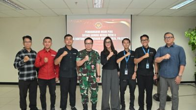 Kemhan RI Berikan Apresiasi Kepada Insan Pers Atas Kontribusi dalam Misi Kemanusiaan di Gaza