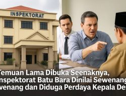 Temuan Lama Dibuka di Tahun Berbeda, Inspektorat Batu Bara Diduga Langgar Aturan Audit