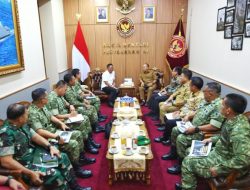 Wamenhan Mewakili Menteri Pertahanan RI Terima Audiensi Gubernur Sultra Bahas Pembentukan Kodam dan Pengembangan Mako Grup 5 Kopassus