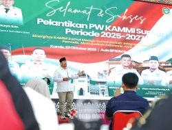 Bupati Batu Bara Dukung Sinergi Pemuda, Hadiri Pelantikan PW KAMMI Sumut