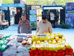 Presiden RI Prabowo Subianto Musnahkan BB 214,84 Ton Narkoba Selama Setahun Periode Pemerintahan