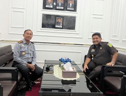 Kalapas Kelas IIA Labuhan Ruku Terima Kunjungan Kajari Batu Bara Fransisco Tarigan Yang Baru 