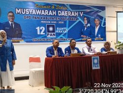 Chairul Bariah Kembali Nahkodai DPD PAN Batu Bara 2025–2030: Dinilai Mampu Perkuat Konsolidasi Politik Daerah