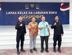 Lapas Labuhan Ruku Terima Kunjungan Dinas Pendidikan, Tinjau Ruang Kelas Program Paket Kesetaraan