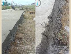 Lagi – Lagi Ditemukan Proyek Siluman di Kabupaten Batu Bara Semangkin Merajalela 