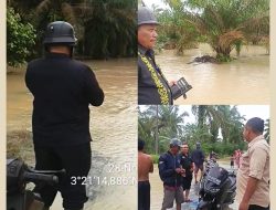 Ancaman Banjir Meningkat: Kades Ponimin Pantau Tanggul dan Imbau Warga Siaga