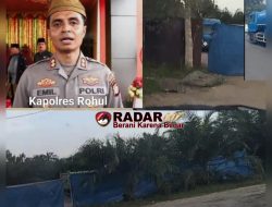 Kapolres Rohul AKBP Emil Murka Kepada Kanit Mirwan Minta Hapus Berita Viral Gudang BBM Ilegal Diduga Milik Kapolres Rohul
