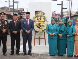 Wakil Bupati Batu Bara Pimpin Upacara Hari Pahlawan dan Tabur Bunga di Tugu Pahlawan Tanjung Tiram