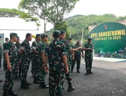 Pangdam IV/Diponegoro cek Kesiapan Lokasi Apel Dansatkowil TNI AD TA 2025 di Rawalo