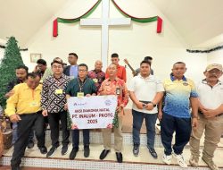 Lapas Labuhan Ruku Terima Aksi Diakonia Natal PT INALUM–PKOTG bagi Gereja dan Masjid