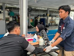 Lapas Labuhan Ruku Gelar Donor Darah Peringati Hari Bakti Kementerian Imigrasi dan Pemasyarakatan ke-1