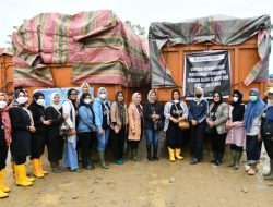 6 Truk Bantuan Kemanusiaan dari Masyarakat Batu Bara Disalurkan ke Aceh Tamiang