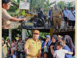 Pastikan Penanganan Banjir yang Tepat, Bupati Batu Bara Tinjau Lokasi Banjir 