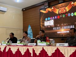 Dandim 1617/Jembrana Perkuat Sinergi Lintas Sektoral Amankan Nataru 2025/2026