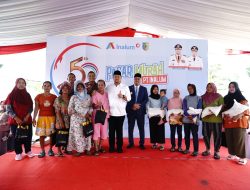 Bupati dan Wakil Bupati Batu Bara Tinjau Pasar Murah PT INALUM di Tiga Kecamatan