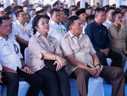 Menhan Sjafrie Dampingi Presiden RI Prabowo pada Panen Raya Nasional dan Pengumuman Swasembada Pangan 2025