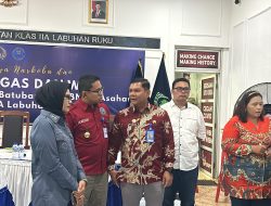 Wujudkan Zero Narkoba, Lapas Labuhan Ruku Gelar Tes Urine Pegawai dan Warga Binaan