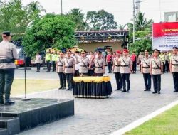 Kapolres Batu Bara Pimpin Sertijab 4 PJU dan Kapolsek Indrapura