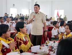 Menhan RI Sjafrie Tinjau Fakultas Vokasi Logistik Militer Unhan RI di Belu.