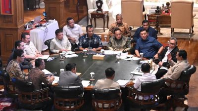 Menhan Hadiri Rapat Kabinet di Hambalang, Presiden Pastikan Program Strategis Nasional Tepat Sasaran