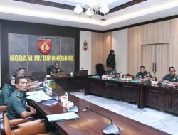 Pangdam IV/Diponegoro Hadiri Evaluasi Pembangunan KDKMP Bersama Wakil Panglima TNI