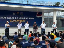 Pastikan Semua Layanan Gratis, Kalapas Labuhan Ruku Sampaikan Arahan Tegas kepada Warga Binaan