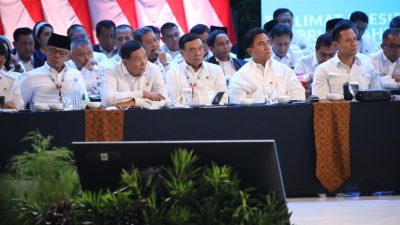 Menhan RI Sjafrie Hadiri Rakornas 2026, Presiden Prabowo Tegaskan Pentingnya Kemandirian Pertahanan
