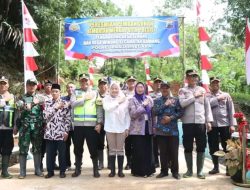 Polri untuk Masyarakat: Polres Banjarnegara Resmikan Jembatan Merah Putih Presisi Penghubung Desa Serang–Winong