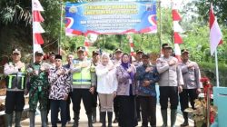 “Polri untuk Masyarakat”: Polres Banjarnegara Resmikan Jembatan Merah Putih Presisi Penghubung Desa Serang–Winong