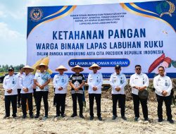 Kakanwil Ditjenpas Sumut Tinjau Lahan di Air Joman, Alih Fungsi Lahan Sawit Jadi Lahan Pertanian