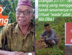 Marsel Agot Tokoh Publik di Labuan Bajo, Diminta Transparan Jelaskan Siapa Pembongkar Malam-Malam 10 Spanduk Alo Oba?