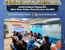 Bapenda Batu Bara Perkuat Digitalisasi Pajak Daerah, Gandeng Bank Sumut Integrasikan Tapping Box hingga QRIS