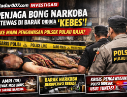 “Penjaga Bong Narkoba Tewas di Barak Diduga Milik ‘KEBES’: Aktivitas Lama Berjalan, Ke Mana Pengawasan Polsek Pulau Raja?”