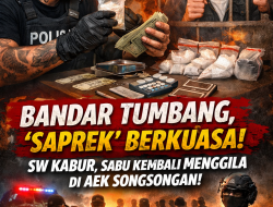 “Usai ‘SW’ Ditangkap, ‘Saprek’ Disebut Jadi Bandar Tunggal Sabu di Aek Songsongan — Isu ‘Fahri alias Casper’ dan Dugaan Pengurusan Mencuat”
