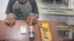 Gerak Cepat Polsek Mandau! Pelaku Narkoba Dibekuk di Bathin Solapan, Polisi Tegaskan Komitmen Perangi Sabu