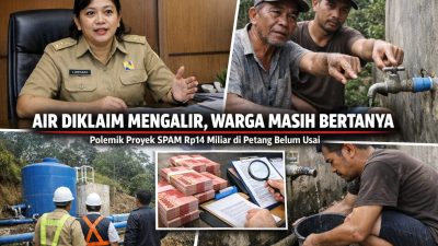 Air Diklaim Mengalir, Warga Masih Bertanya: Polemik Proyek SPAM Rp14 Miliar di Petang Belum Usai