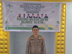 Sosok Iptu Nasrullah Muntu: Prestasi yang Dibanggakan Masyarakat Makassar, Taat Beragama dan Berjiwa Sosial