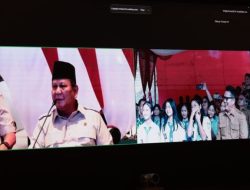 Menhan RI Dampingi Presiden Prabowo Subianto Resmikan 218 Jembatan di Seluruh Indonesia