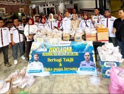 DPC LPM Kecamatan Medan Helvetia Berbagi Takjil dan Gelar Buka Puasa Bersama