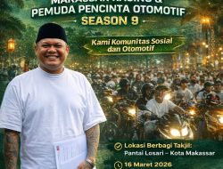 SOTR Season 9 Digelar 16 Maret 2026, Makassar Racing Family Salurkan Makanan Sahur dan Takjil