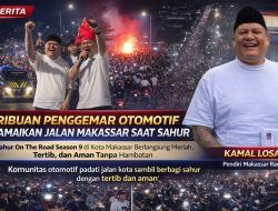 Bak Malam Tahun Baru! Lautan Motor Ramaikan Sahur On The Road Makassar Racing, Berlangsung Aman Tanpa Hambatan