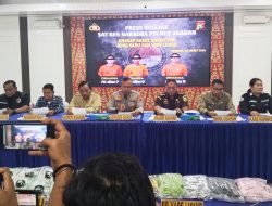 Polres Asahan Gagalkan Peredaran 10 Kg Sabu dan 891 Cartridge Vape Berbahaya di Tanjung Balai