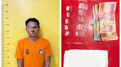 Polres Asahan Amankan Pengedar Sabu di Aek Ledong