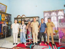 Bupati Batu Bara Tinjau Kampung Tenun “Tonun”, Perkuat Eksistensi Songket Batu Bara di Kancah Dunia