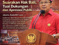 “Perjuangan Tak Kenal Lelah di Senayan: Wayan Koster Suarakan Hak Bali, Tuai Dukungan dan Apresiasi Publik”