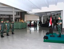 Pangdam IV/Diponegoro Pimpin Laporan Korps Kenaikan Pangkat Perwira Menengah