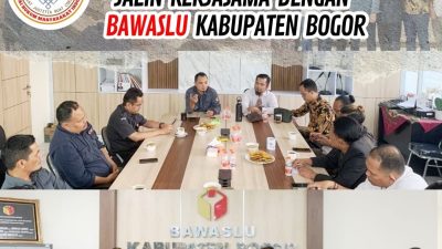 PHMI Siap Turun Gunung! Perkuat Barisan Bersama Bawaslu Kabupaten Bogor Kawal Demokrasi