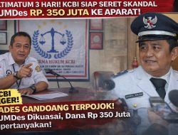 Aroma Skandal BUMDes Gandoang Kian Tajam, KCBI Siap Laporkan ke Penegak Hukum!