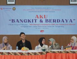 Kalapas Perempuan Kelas IIA Tangerang Dukung Program Transformasi Mental dari WM Akademi