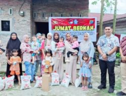 Satresnarkoba Polres Batu Bara Gelar Jum’at Berkah Dan Kepedulian Pencegahan Pengunaan Narkotika 